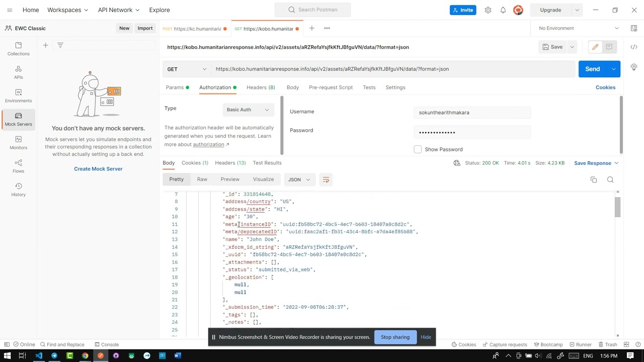 Kobotoolbox Api Part 4 Get Data Youtube Kobotoolbox Api Part 4 Get Data Youtube