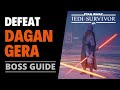 How To Defeat Dagan Gera 3rd Fight | Star Wars Jedi: Survivor | Boss Guide (Walkthrough)