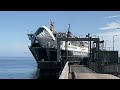 mv isle of mull ferry docking arriving @ craignure. a 4000 ton ballet. incredible to watch 06 22