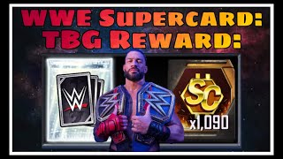 WWE Supercard: TBG Rewards 8/3/2023