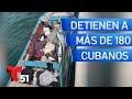 Detienen a más de 180 cubanos tras llegar a Cayos de Florida