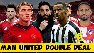 JUST NOW🚨DOUBLE DEAL CONFIRMED✅MAN UNITED  DEAL £72M \u0026 £63M CLOSED!Amorim Made it🔥NEWS SIGNING #mufc