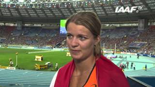 Moscow 2013 - Dafne SCHIPPERS NED - Heptathlon - Day 2 - Bronze