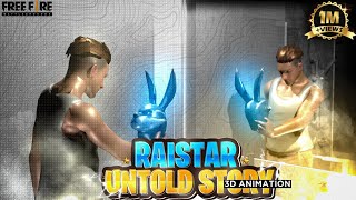 Raistar Face Reveal ? RAISTAR UNTOLD STORY 🐰 FREE FIRE  3D ANIMATION STORY RAISTAR 🔥