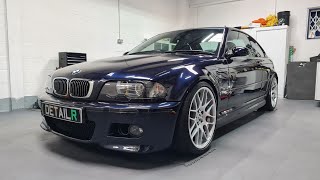 BMW M3 E46 - Carbon Black - Enhancement Detail with Ceramic Coating