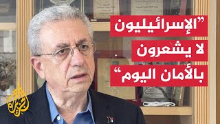 مصطفى البرغوثي: عمليتا الدهس في تل أبيب تأتيان كرد فعل طبيعي على الأحداث في غزة