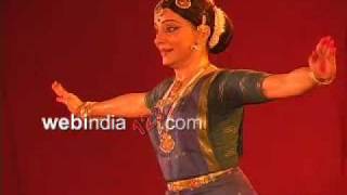 Malavika Sarukkai's Bharatnatyam performance.