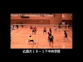 2007.12.12全日本インカレ決勝t１回戦広大vs中央学院大学第１セット