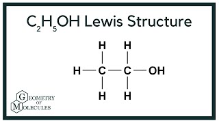 C2H5OH Lewis Structure (Ethanol)
