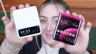 Motorola Razr+ and Razr (2023) Hands On! This is HUGE