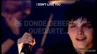 My Chemical Romance - I Don't Love You (Live) (Sub Español)