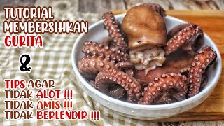 How to clean the correct octopus until it's ready to cook