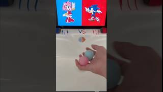 SONIC VS AMY 😍 #duel #sonic #shorts