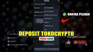 Cara Deposit Tokocrypto Pakai Dana (Tahun 2025 dengan IDR)