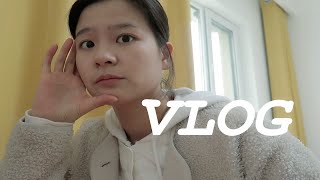 VLOG 宅家日常|学习的一天羅考试报名刷题 自制中式汉堡 毕业大学生