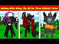 JAYGRAY THÍ NGHIỆM BỘ 3 TITAN NÂNG CẤP VŨ KHÍ TRONG MINECRAFT*ĐÁNH NHAU VỚI ASTRO SKIBIDI TOILET