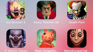 death park scary teacher 3d piggy escape hello neighbor ice scream 2 granny horror game 3 fgteev
