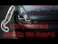 MK7 Golf R Downpipe Install