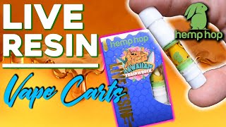 Live Resin Vape Carts from Hemp Hop - NICCEEEE | CBD Hemp Flower Review