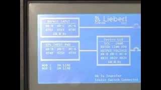 Emerson Liebert UPS tutorial