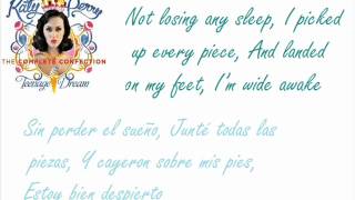 Wide Away - Katy Perry Lyrics English / Spanish