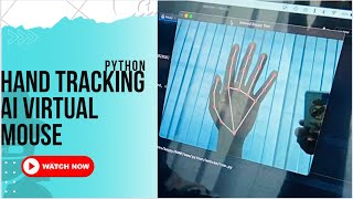 Hand Tracking | AI Virtual Mouse | OpenCV Python