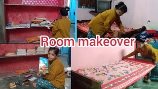 ବାବ୍ ରେ ବହିପତ୍ରର କଣ ହାଲତ୍।।room makeover//Odia vlog by banita