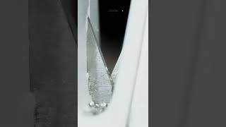 How knife sharpener works close up #urday #macro