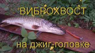 Лучшая приманка на щуку. Видео игры: виброхвост на джиг-головке