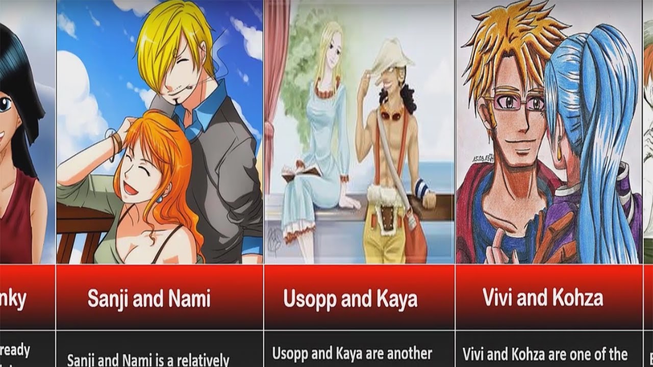 Popular Non-Canon Ships | Couples In One Piece - YouTube