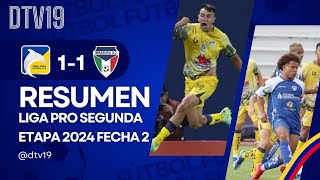 Delfin vs Imbabura 1 - 1 Resumen y goles del partido | Liga Pro 2024 | Segunda Etapa Fecha 2