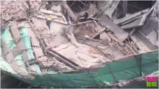 上海一個改建廠房樓頂倒塌 至少10人死亡｜內地｜流動新聞