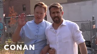 Behind The Scenes Of “The Notebook 2” With Ryan Reynolds & Conan | CONAN on TBS
