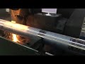 steel roller on grinding process