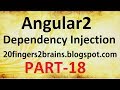 Angular 2 - Service and Dependency Injection