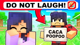 Minecraft but DO NOT LAUGH...
