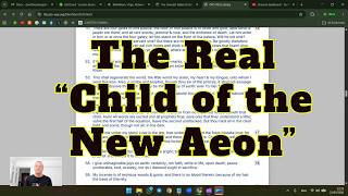The Real "Child of the New Aeon"