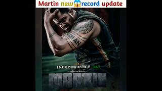 Martin movie😲|| official||new record of dhruva sarja||#facts #shorts #martinmovieupdate