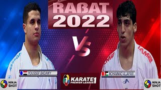 Karate1 Premier League RABAT 2022 | Final Gold Medal Male Kumite -84 kg YOUSSEF BADAWY VS ALJAFARY