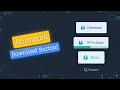 ✨ Animated Download Button in 5 Minutes | HTML CSS JavaScript | CSS Animation Effects