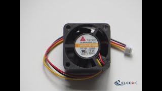 YW03015012BH 12V 0.06A 3wires Cooling Fan  substitute