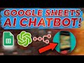 Build A POWERFUL AI ChatBot With Google Sheets!