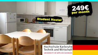 ஜெர்மனி Hostel Room Tour - Germany Tamil Vlog - All4Food