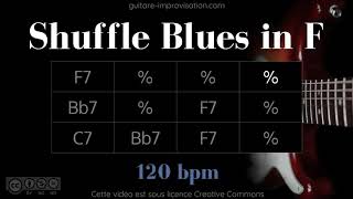 Blues Shuffle in F : Backing Track