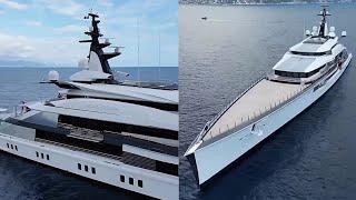 Luxury on the Waves: A $200 Million Superyacht Turns Heads at Island Marina