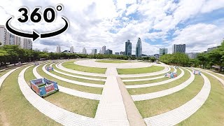 [VR 360] 안양시 평촌 중앙공원 360도 VR 영상🌳🏞 | Pyeongchon Central Park in Anyang, Korea | Insta360 One X