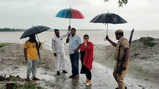 सीतापुर ब्लॉक रेउसा तहसील बिसवा उपजिलाधिकारी,जिलाधिकारी निर्देशपर नेहामिश्रनेकियानिरीक्षण बाढ़इलाकेका