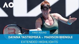 Dayana Yastremska v Madison Brengle Extended Highlights (1R) | Australian Open 2022