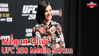 Megan Olivi Media Scrum | UFC 258
