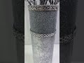 Winter Bouquet! DIY Dollar Tree Vase Using Aluminum Foil and Resin | #shorts